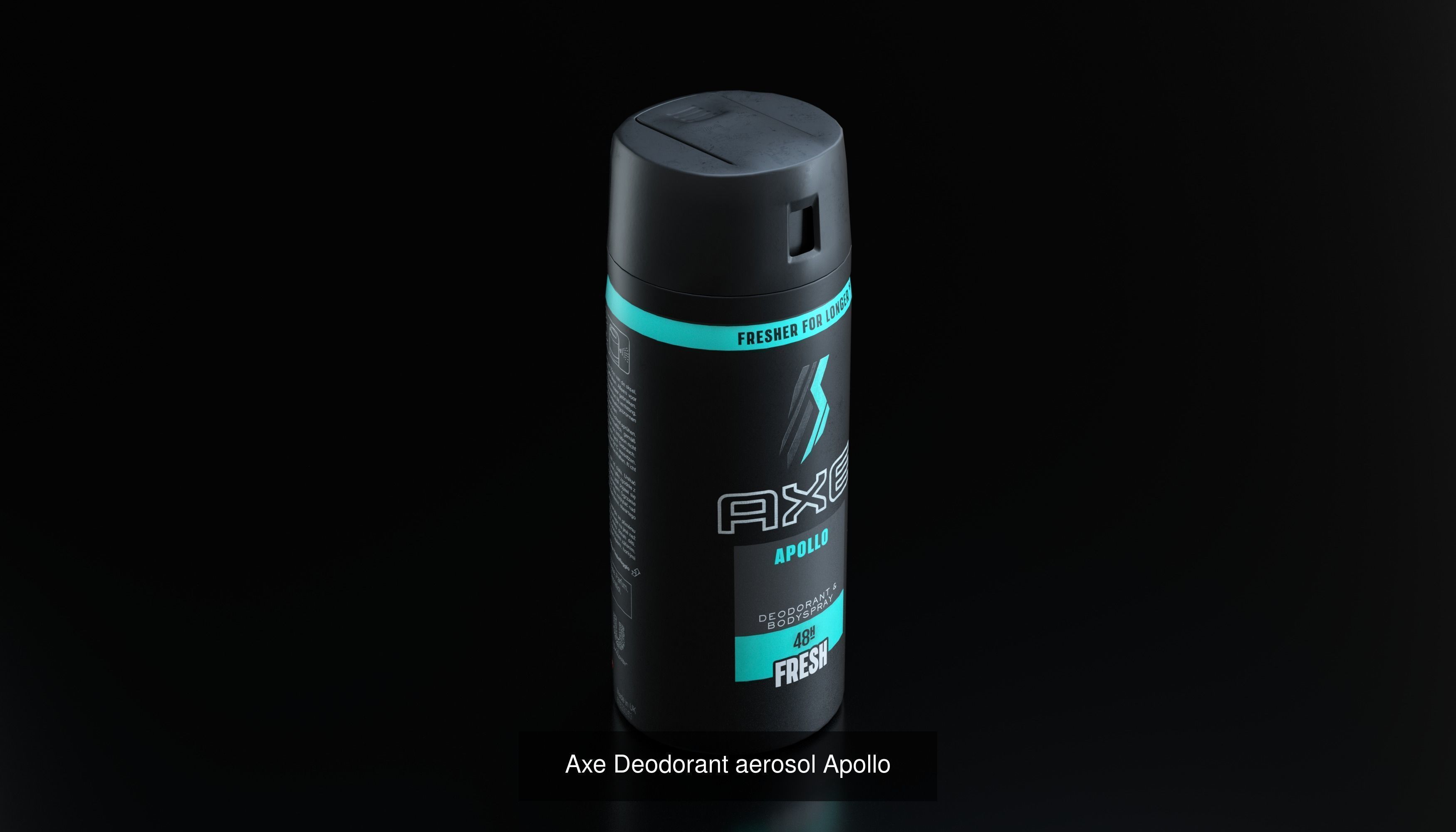 Axe Deodorant aerosol Pack 3D Model Collection_1