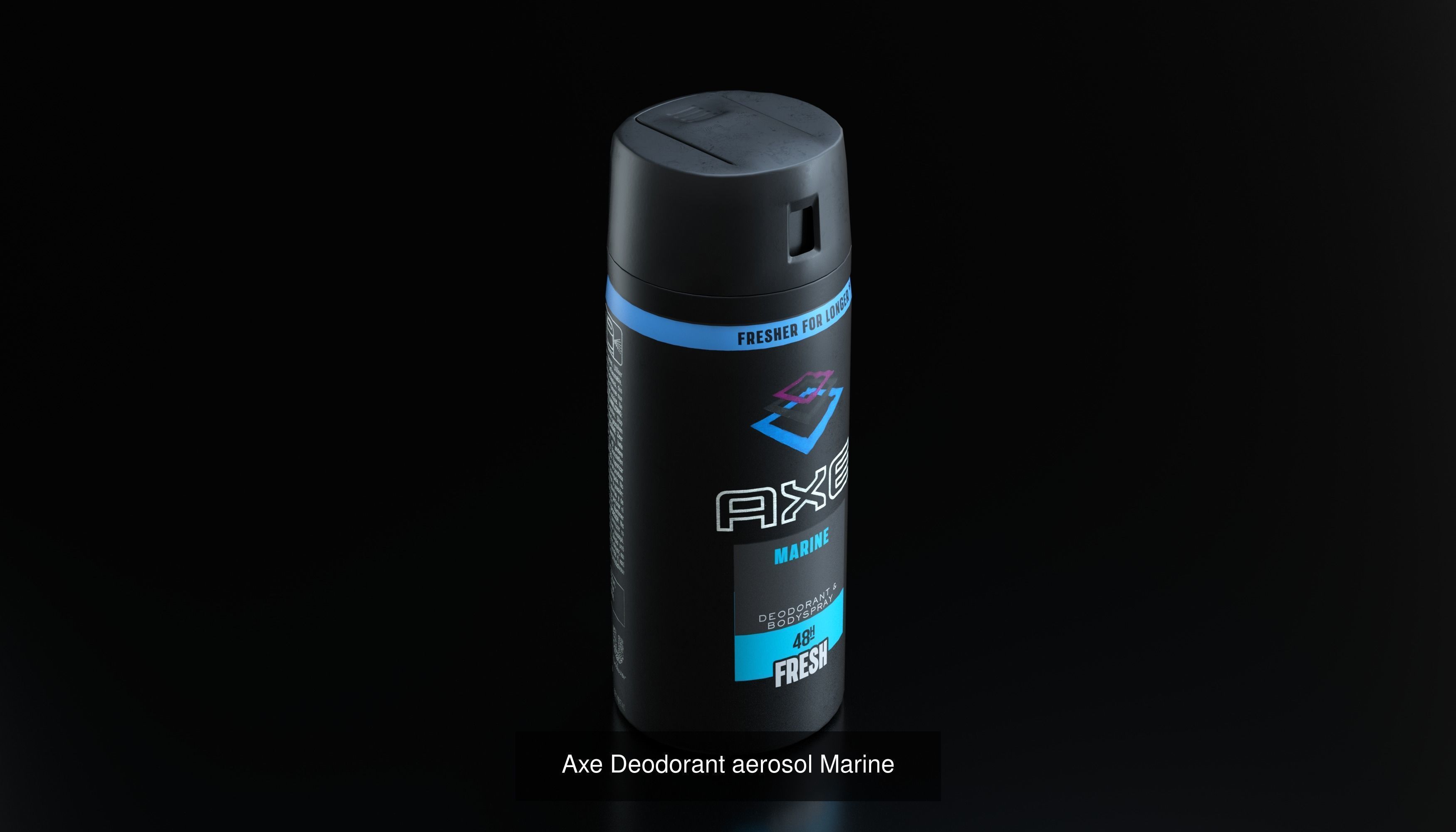 Axe Deodorant aerosol Pack 3D Model Collection_2