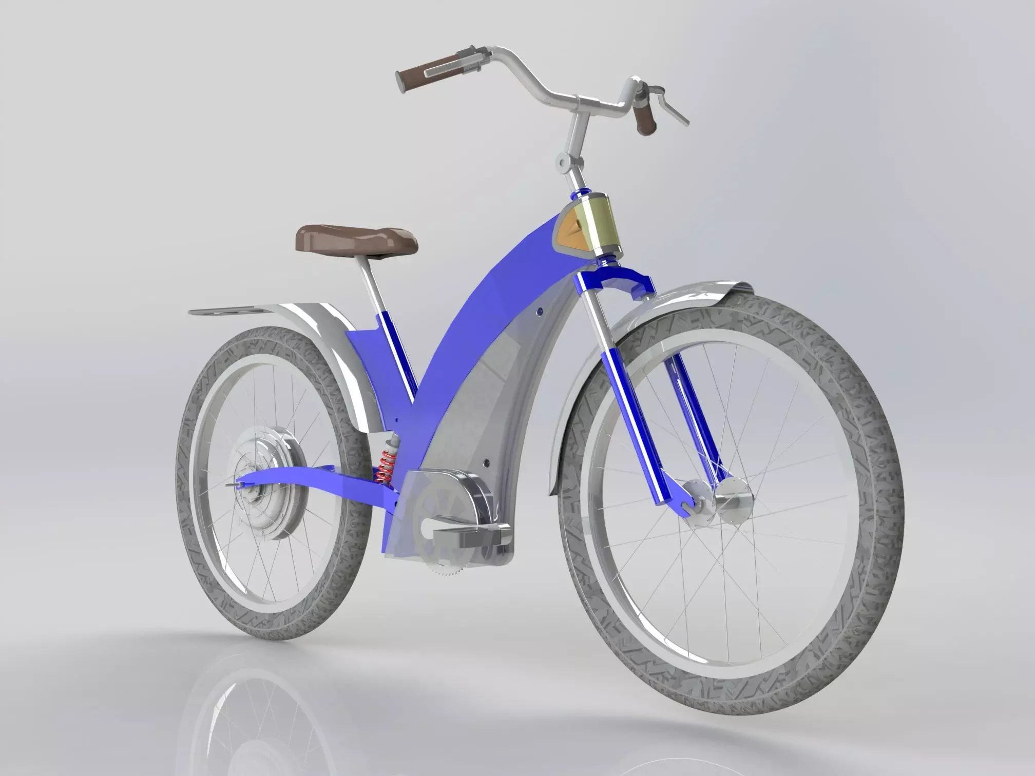 Electric Bike 3D model