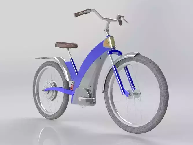 Electric Bike 3D model
