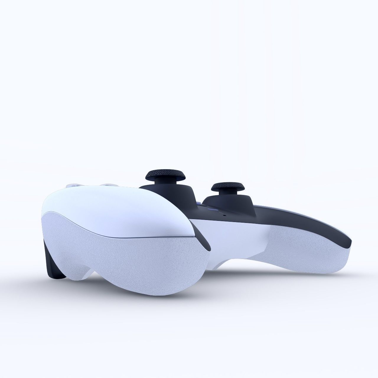 PS5 Playstation 5 Controller High Quality 3D Model 3D model_2