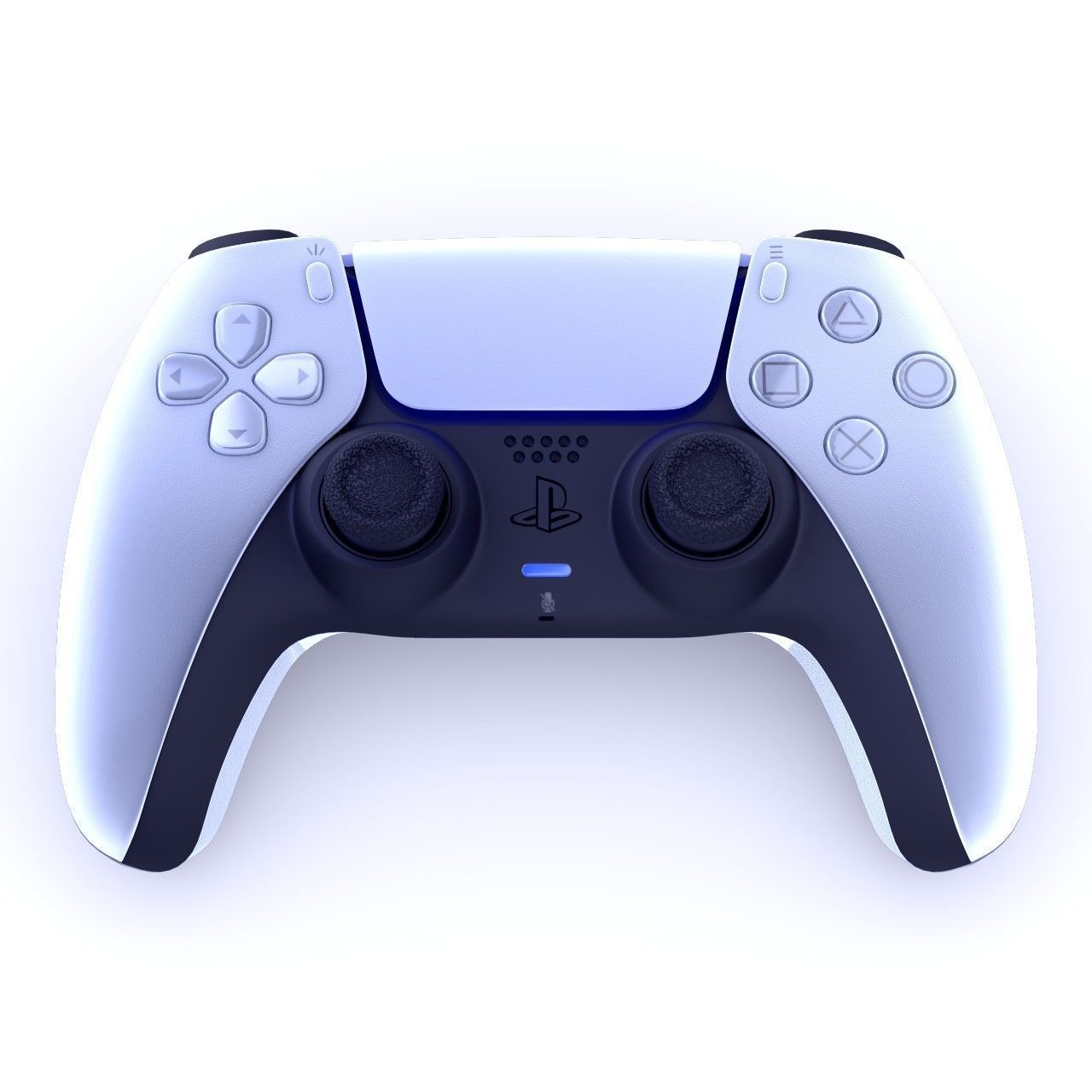 PS5 Playstation 5 Controller High Quality 3D Model 3D model_5