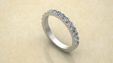 Diamond ring 3D print model