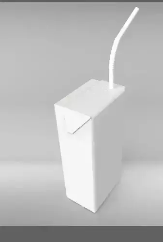 juice box with straw