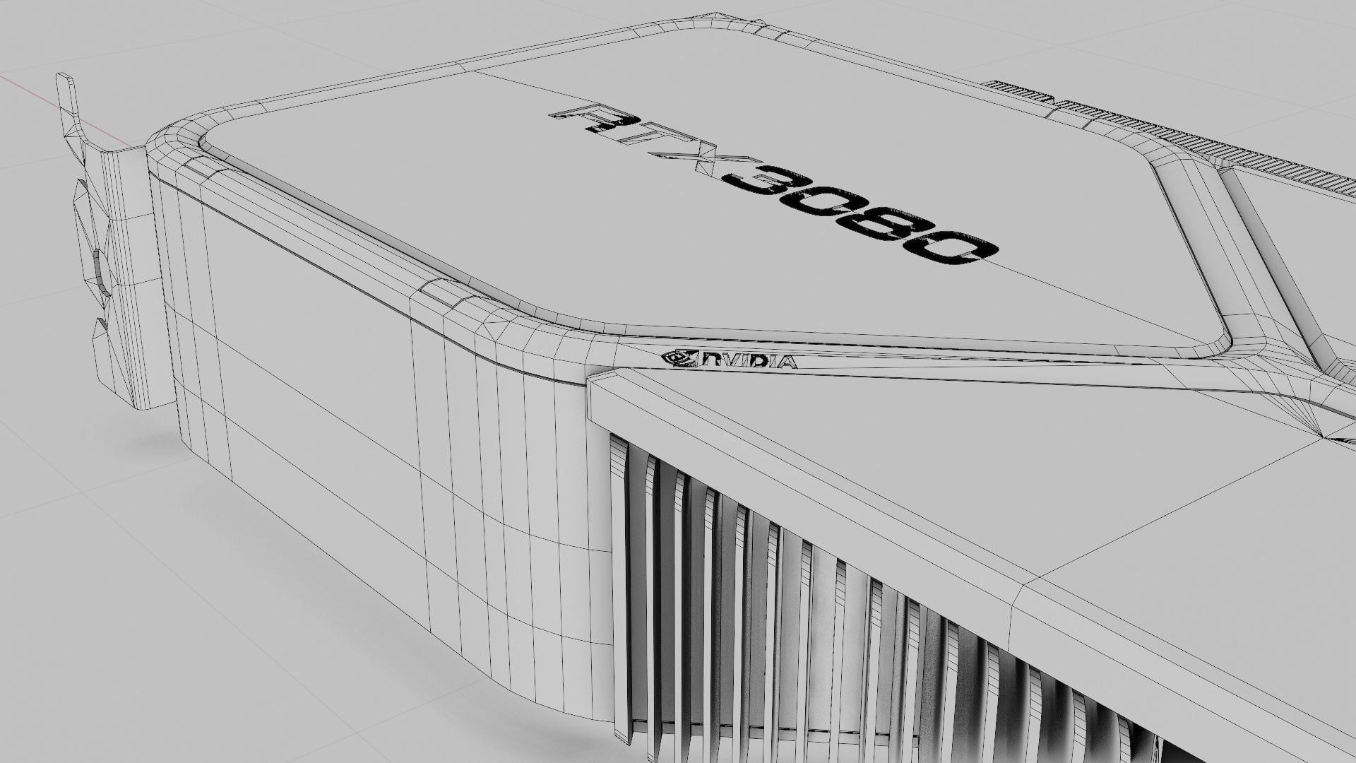 Nvidia RTX 3080 Ampere 3D model_13