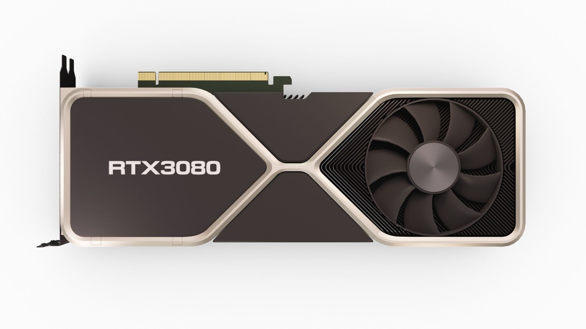 Nvidia RTX 3080 Ampere 3D model_2