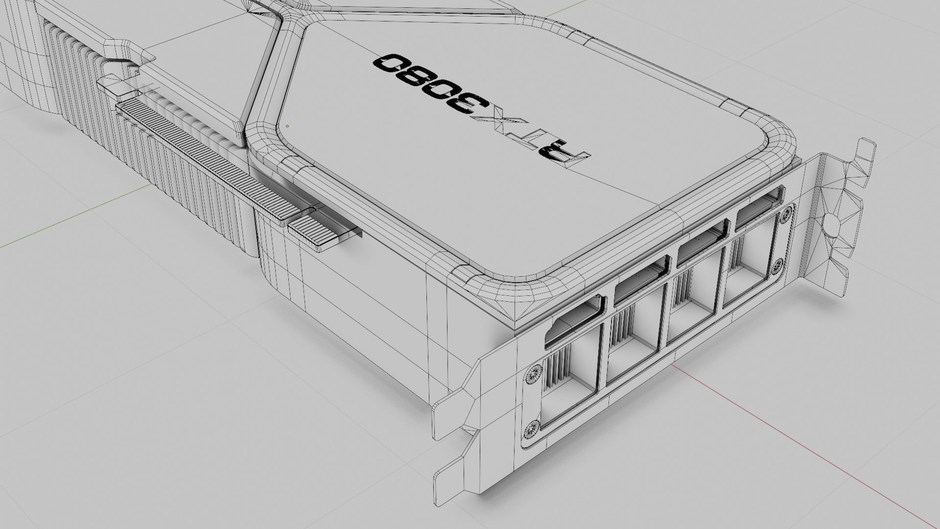 Nvidia RTX 3080 Ampere 3D model_14