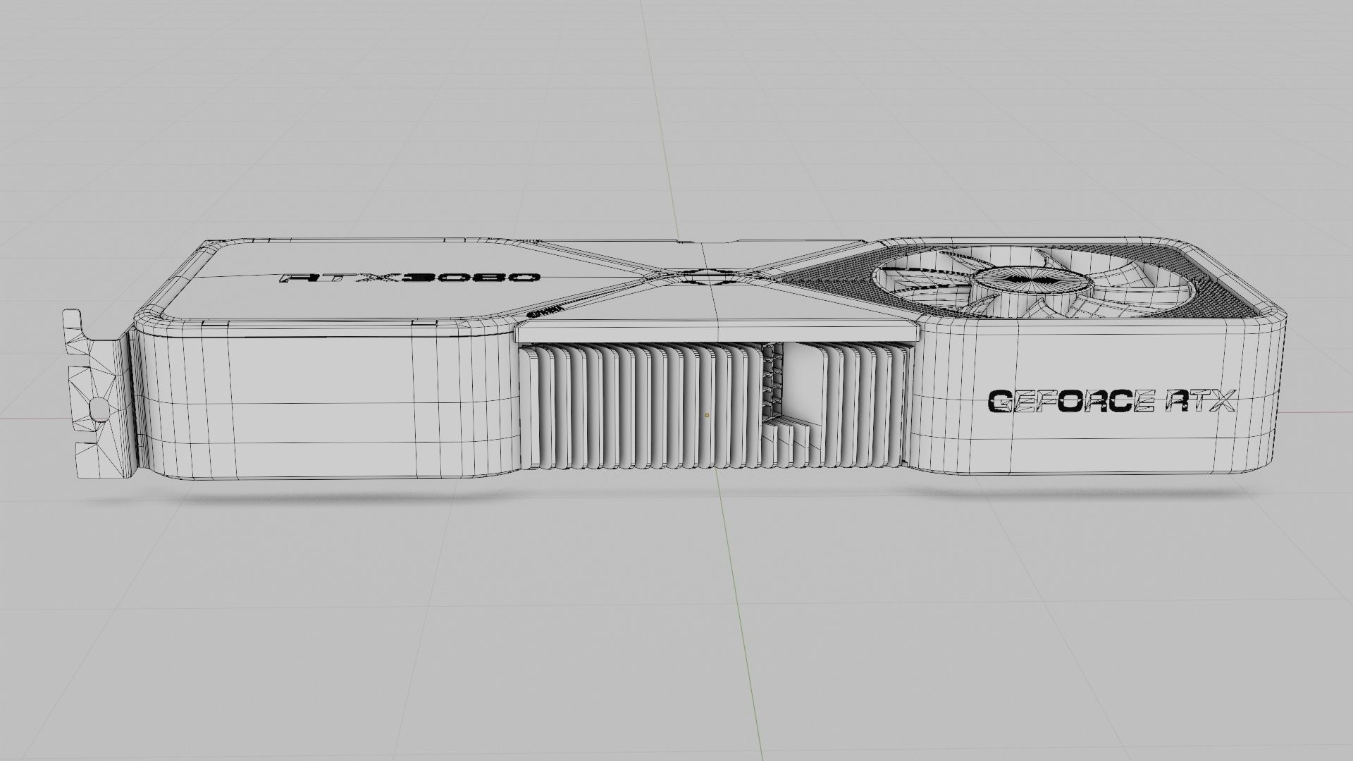 Nvidia RTX 3080 Ampere 3D model_12