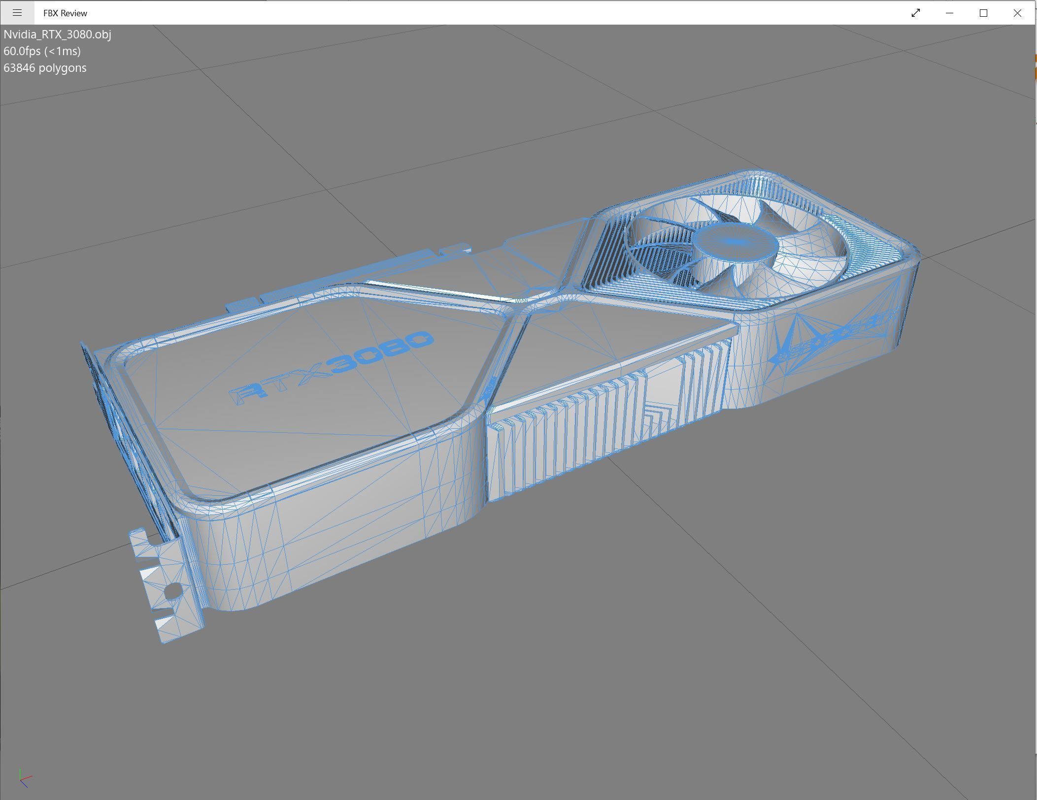 Nvidia RTX 3080 Ampere 3D model_16