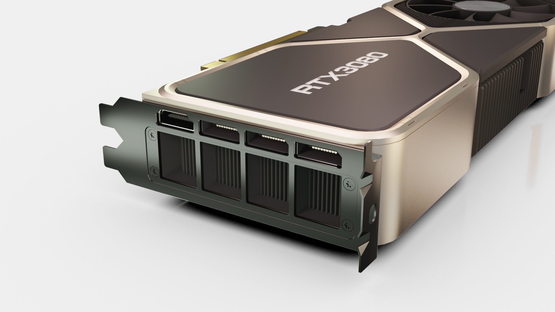 Nvidia RTX 3080 Ampere 3D model_6