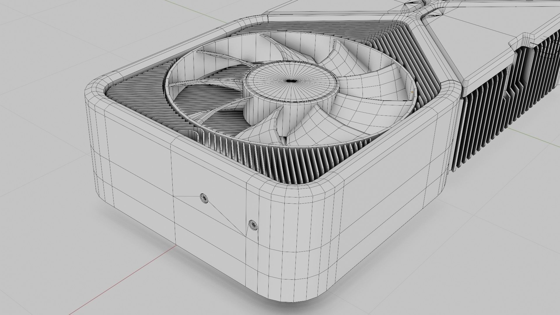 Nvidia RTX 3080 Ampere 3D model_10