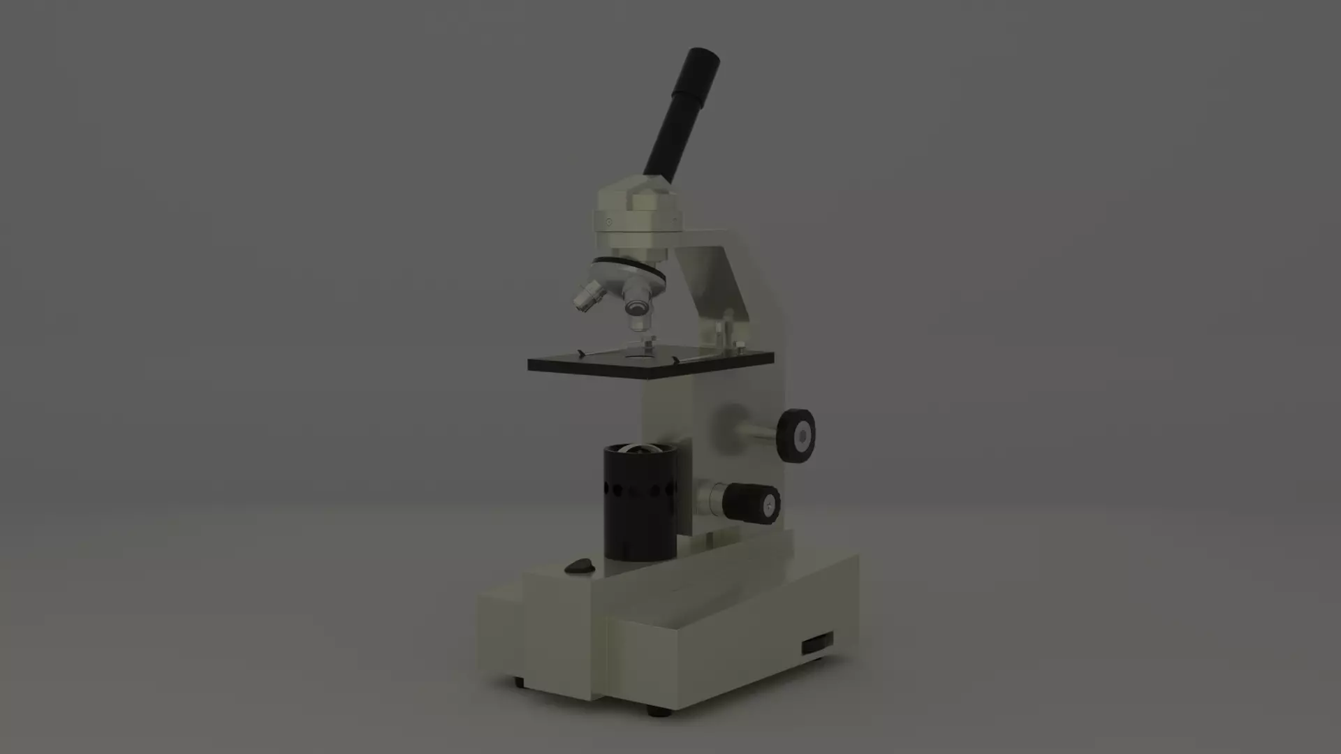 Microscope Free 3D model_0