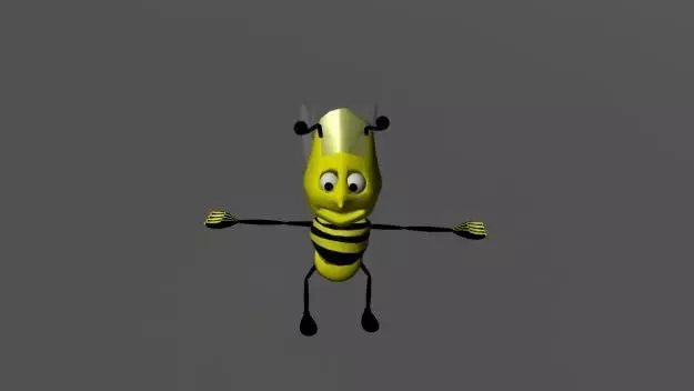 honey bee 3D model_0