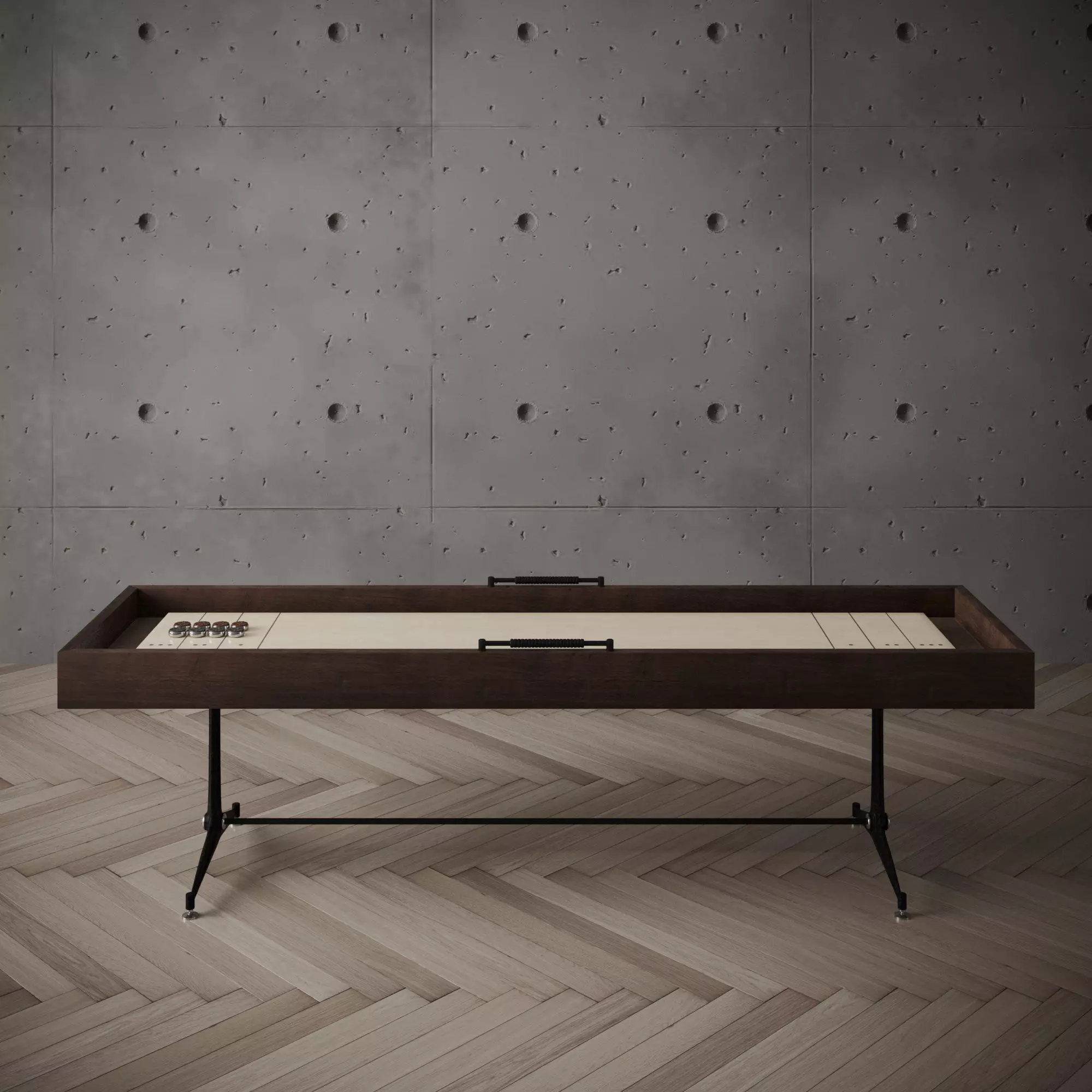 District Eight SHUFFLEBOARD SMALL 3D model_0