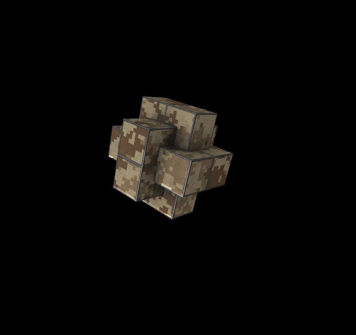 Cube - Puzzle Free 3D print model_1