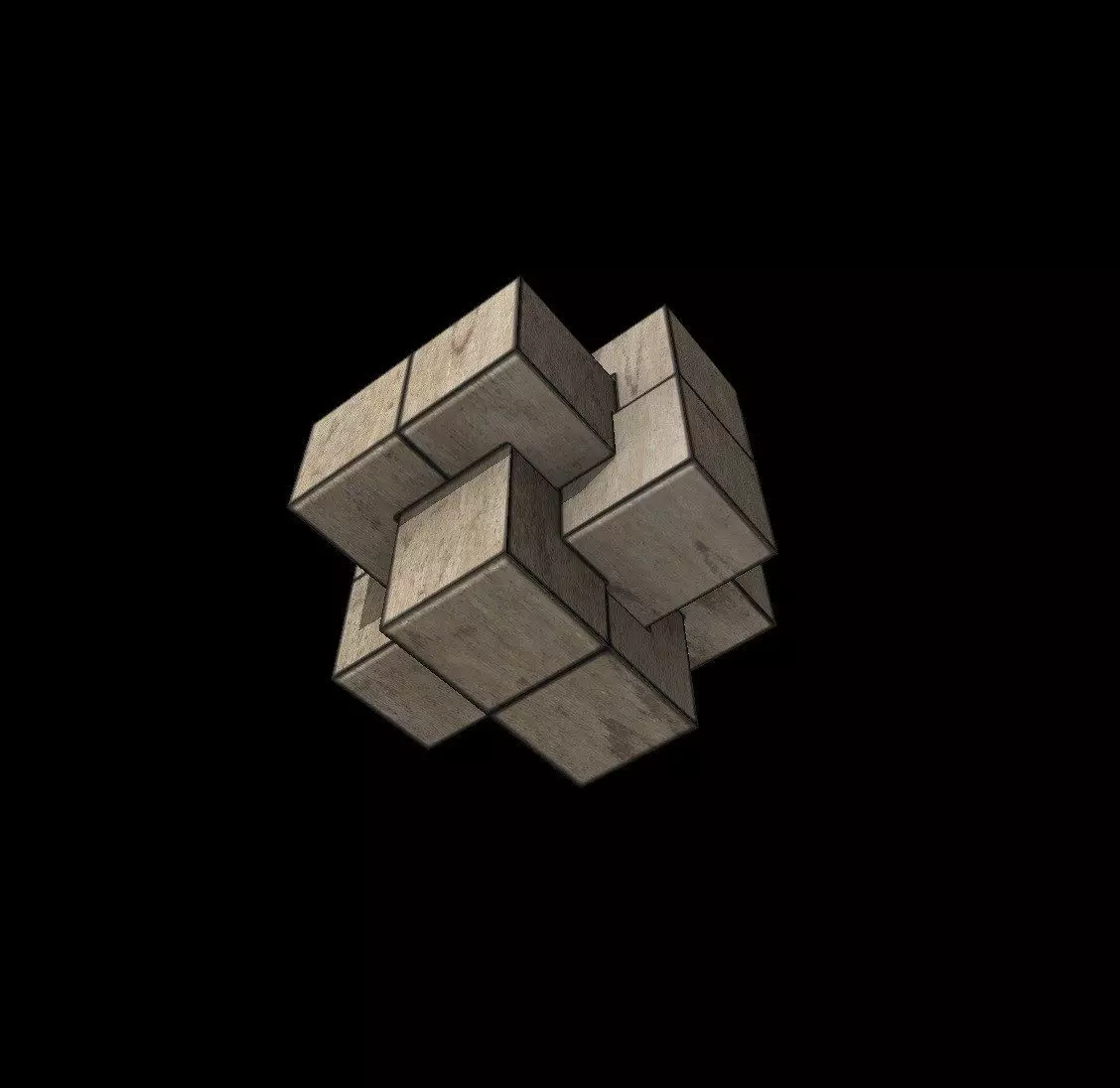 Cube - Puzzle Free 3D print model_0