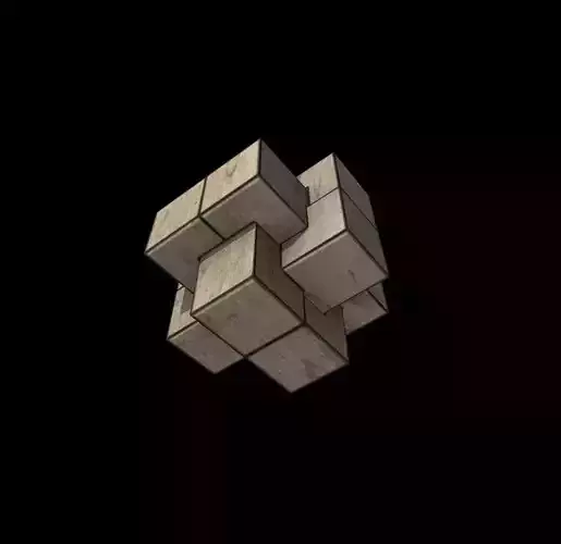 Cube - Puzzle Free 3D print model
