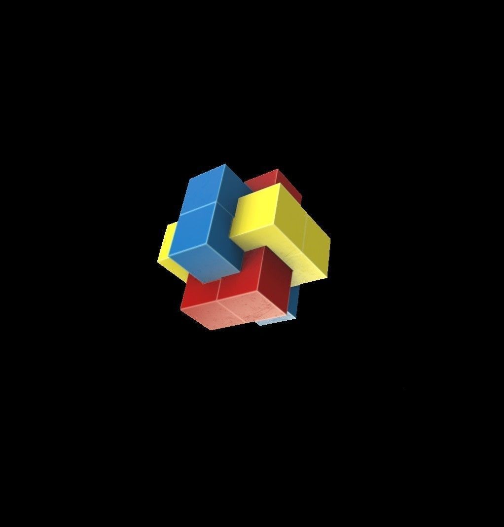 Cube - Puzzle Free 3D print model_2