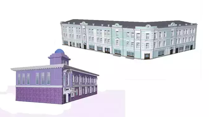Observatory and Theatre models