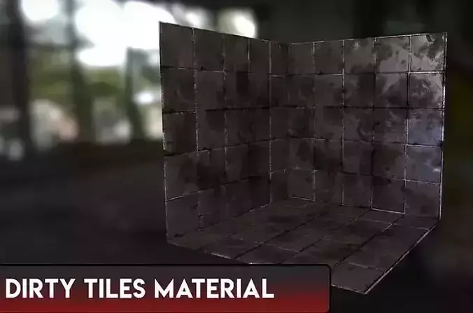 Dirty Tiles Material
