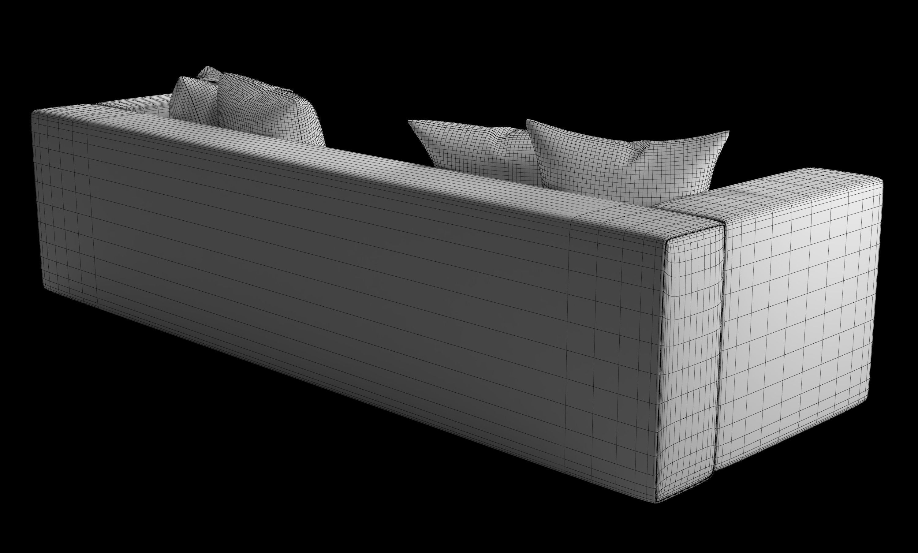 Sofa 3d model 3D model_8
