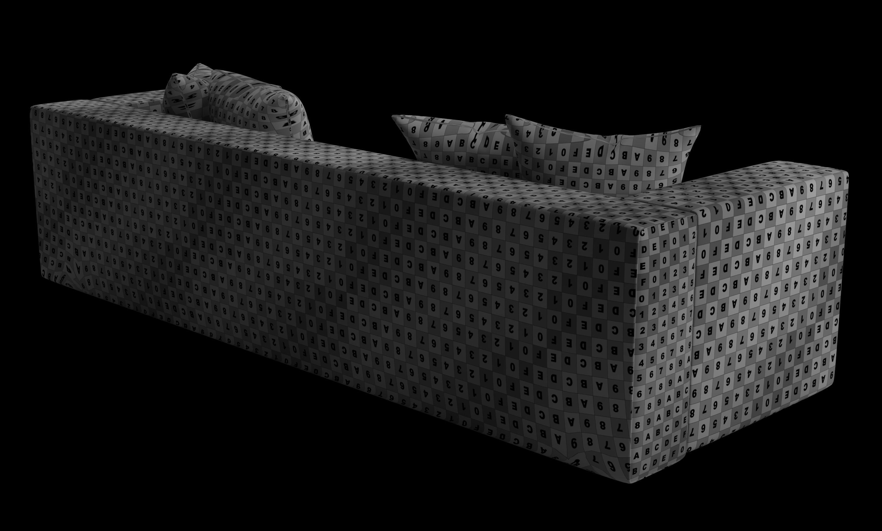 Sofa 3d model 3D model_7