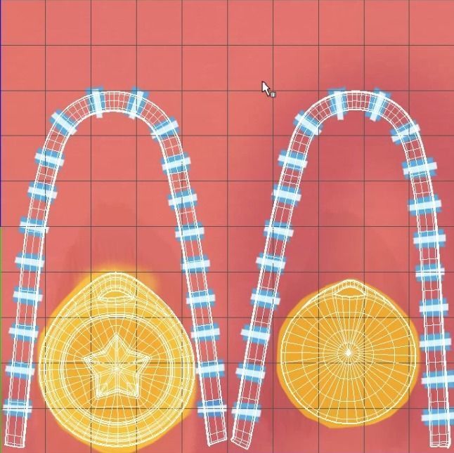 Medal gold 3D model_4