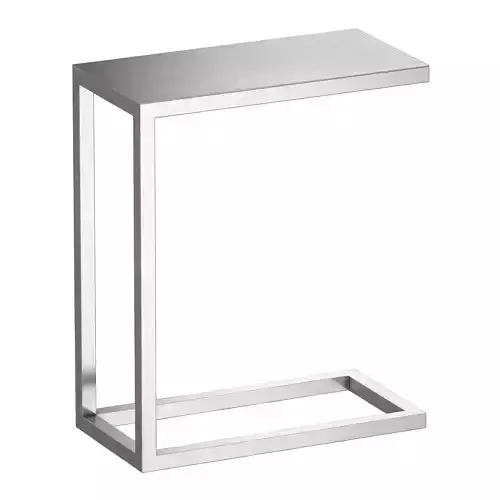 Era Stainless Steel C Table Crate and Barrel 3D model