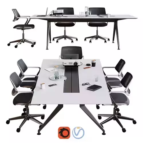 Steelcase - Conference Table 48
