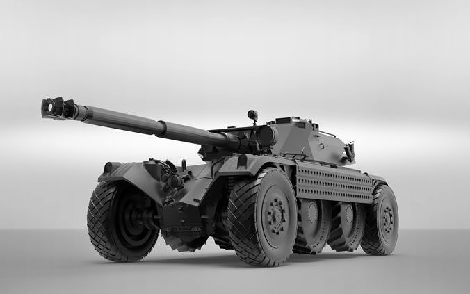 EBR 105 Panhard 3D print model