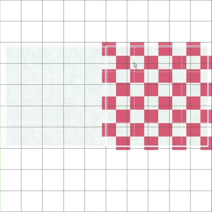 Picnic blanket 3D model_8