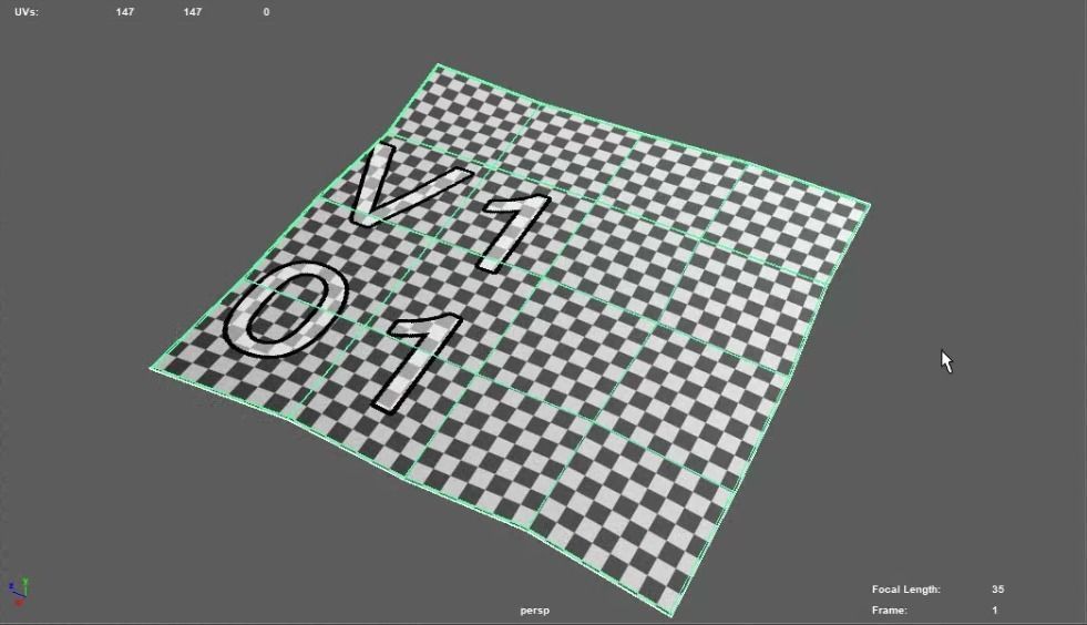 Picnic blanket 3D model_4