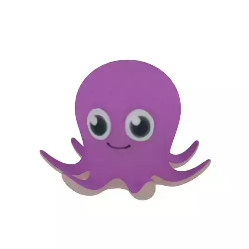 Octopus toy 3D model