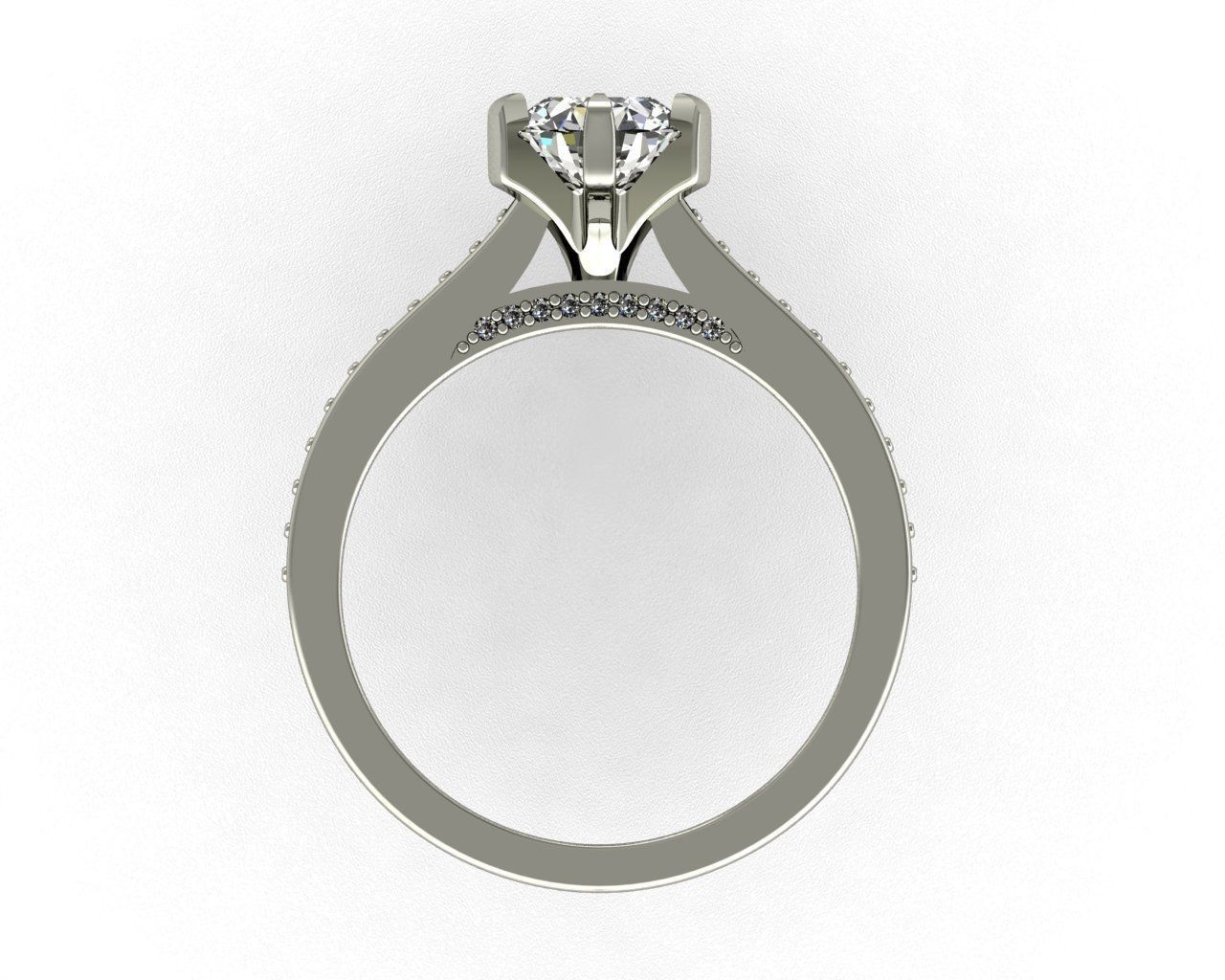  Engagement Ring 3D print model 3D print model_4