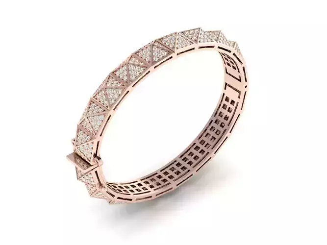 Women bracelets 3dm render detail   3D print model
