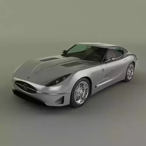Lyonheart K Coupe Concept 3D model
