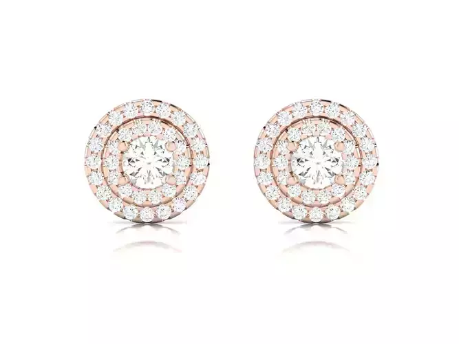 Women earrings 3dm render detail  3D print model