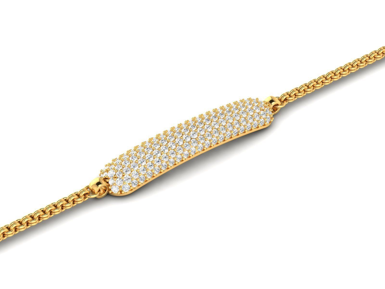 Women bracelets 3dm render detail   3D print model_2