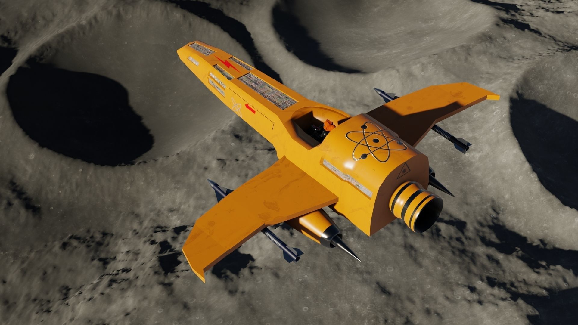 Space Kit 3 models 3D Model Collection_30