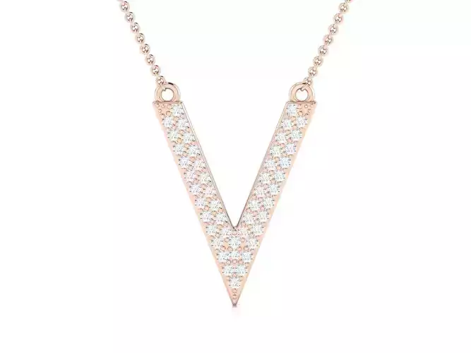 Women pendant 3dm render detail