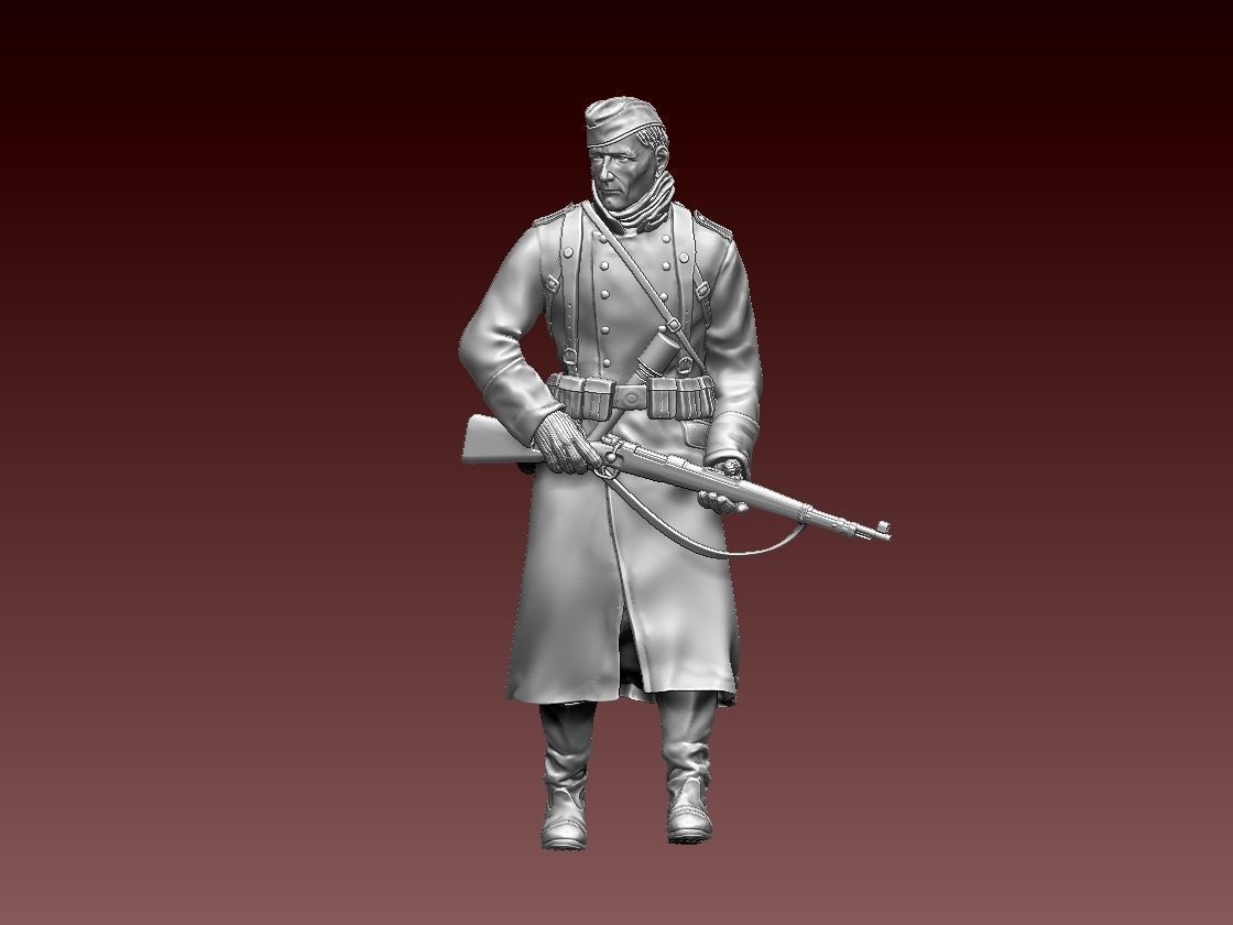 German soldier 3D print model_54