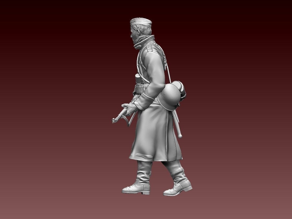 German soldier 3D print model_47