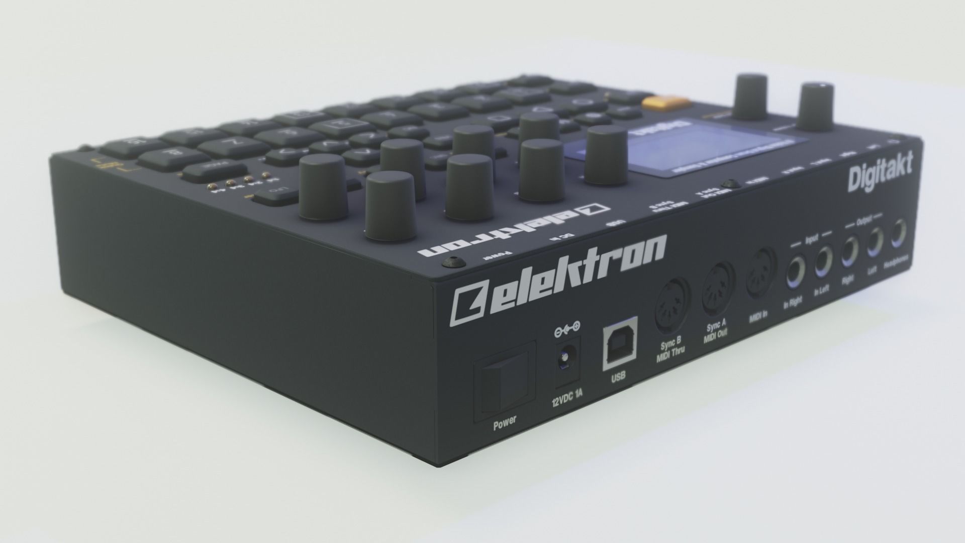 Elektron Digitakt 3D model | CGTrader
