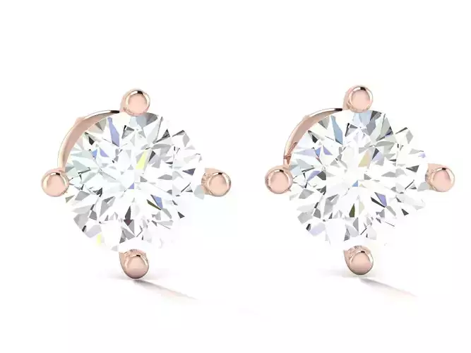 Women earrings 3dm render detail  3D print model