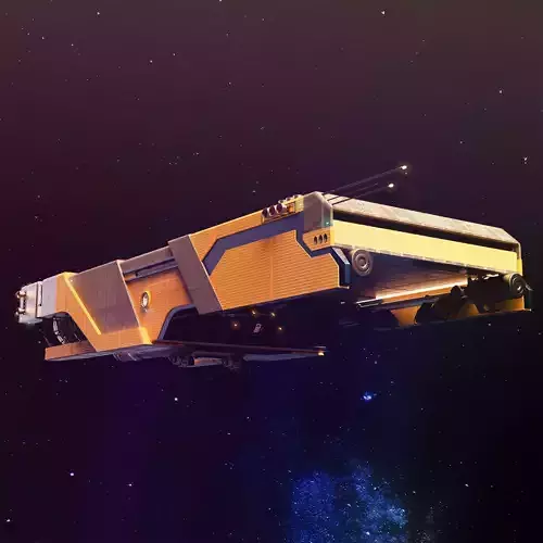SpaceShip Cargo 3D model