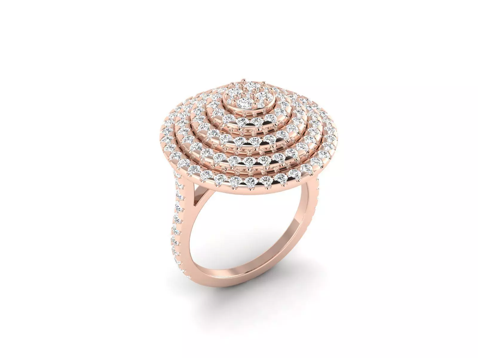 solitaire wedding engagement women ring 3dm 12 render stl detail 3D print model