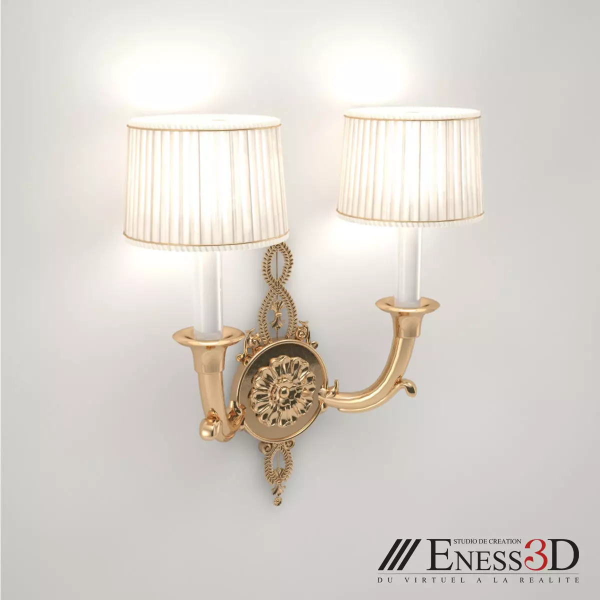 Pro - Tisserant Wall Lamp 24723 3D model