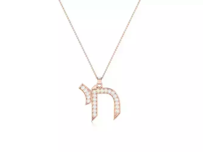 Women pendant 3dm render detail