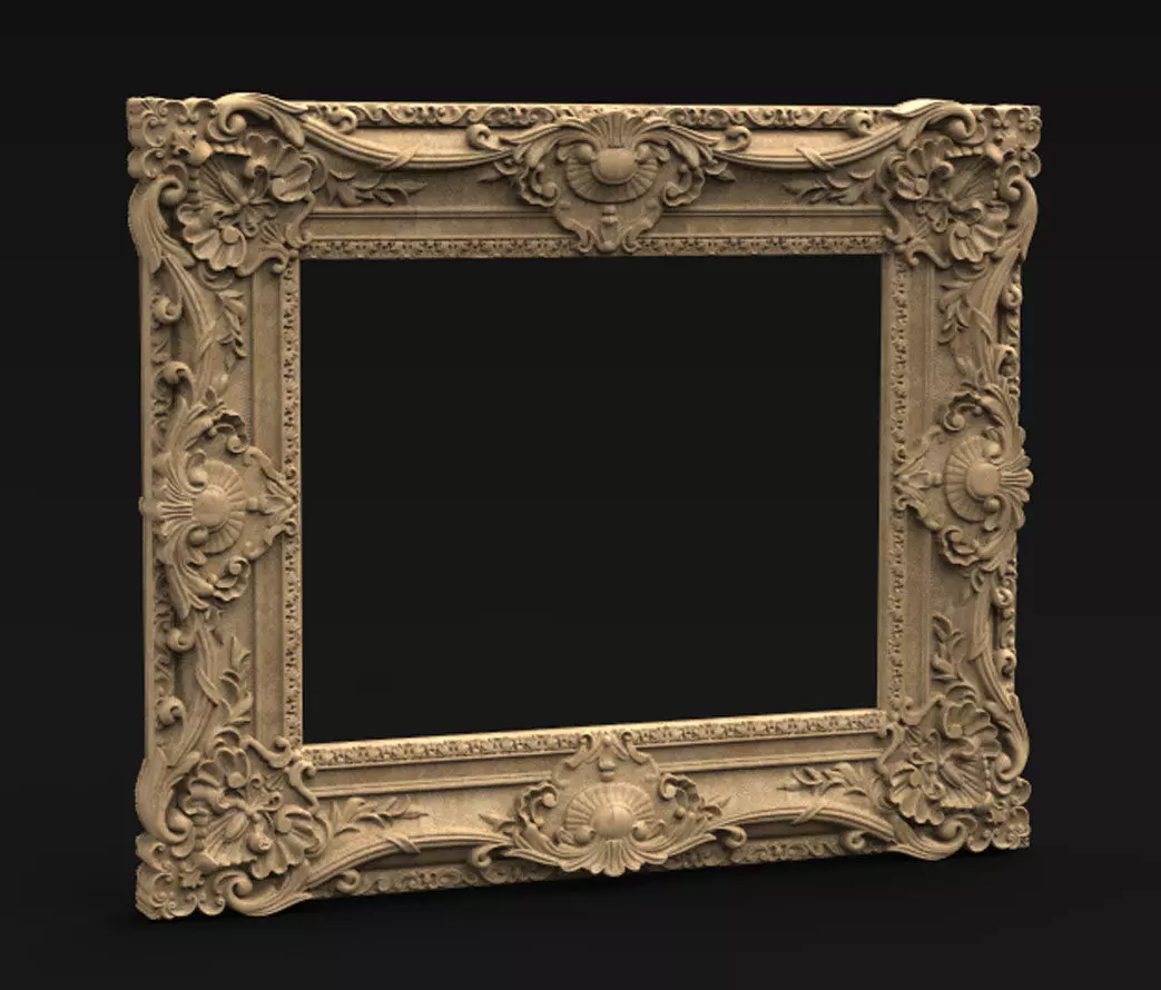 Frame Relief 8 3D Model 3D print model_0