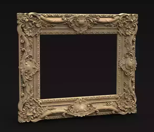 Frame Relief 8 3D Model
